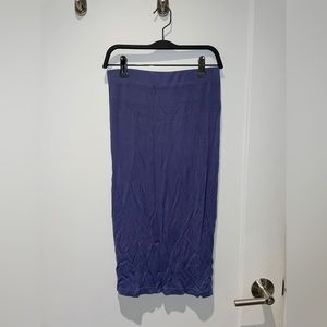 Forever 21 Bodycon Lavender Midi Skirt
